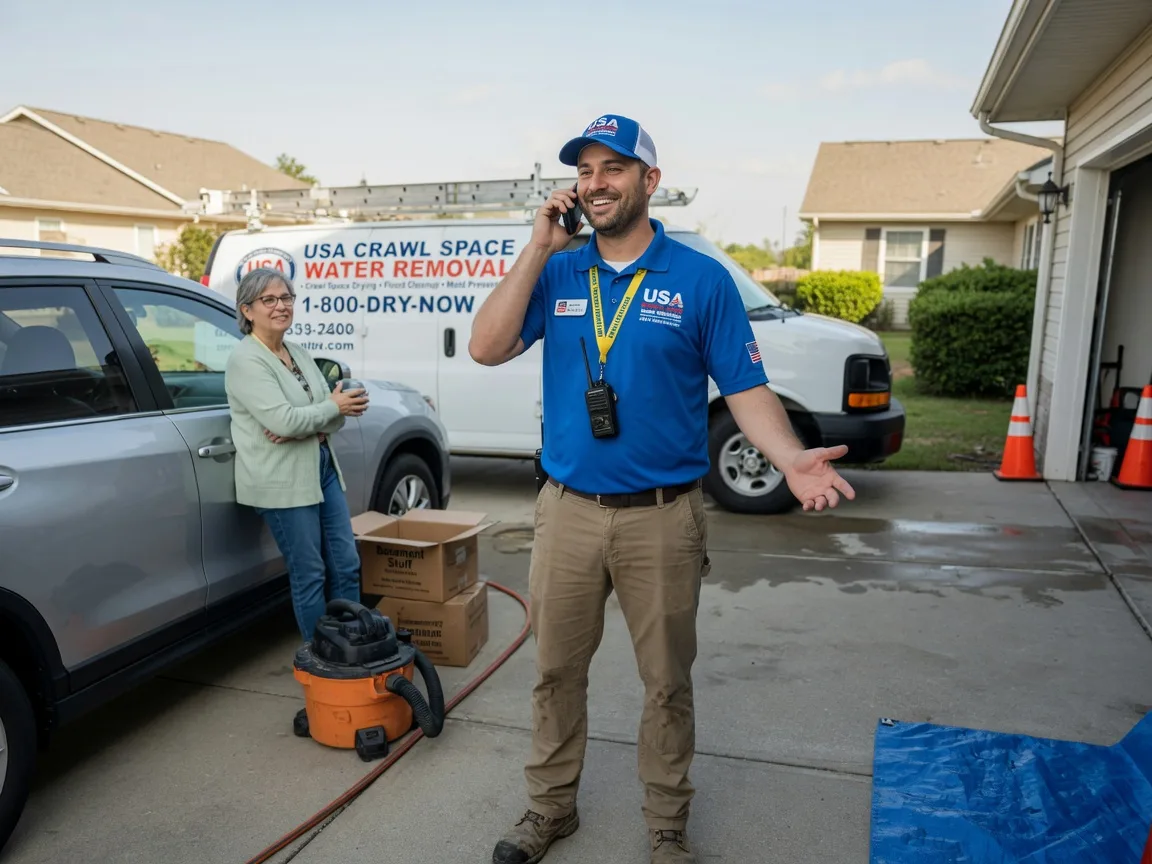 Crawl Space Water Removal Ethel, AR FAQs
